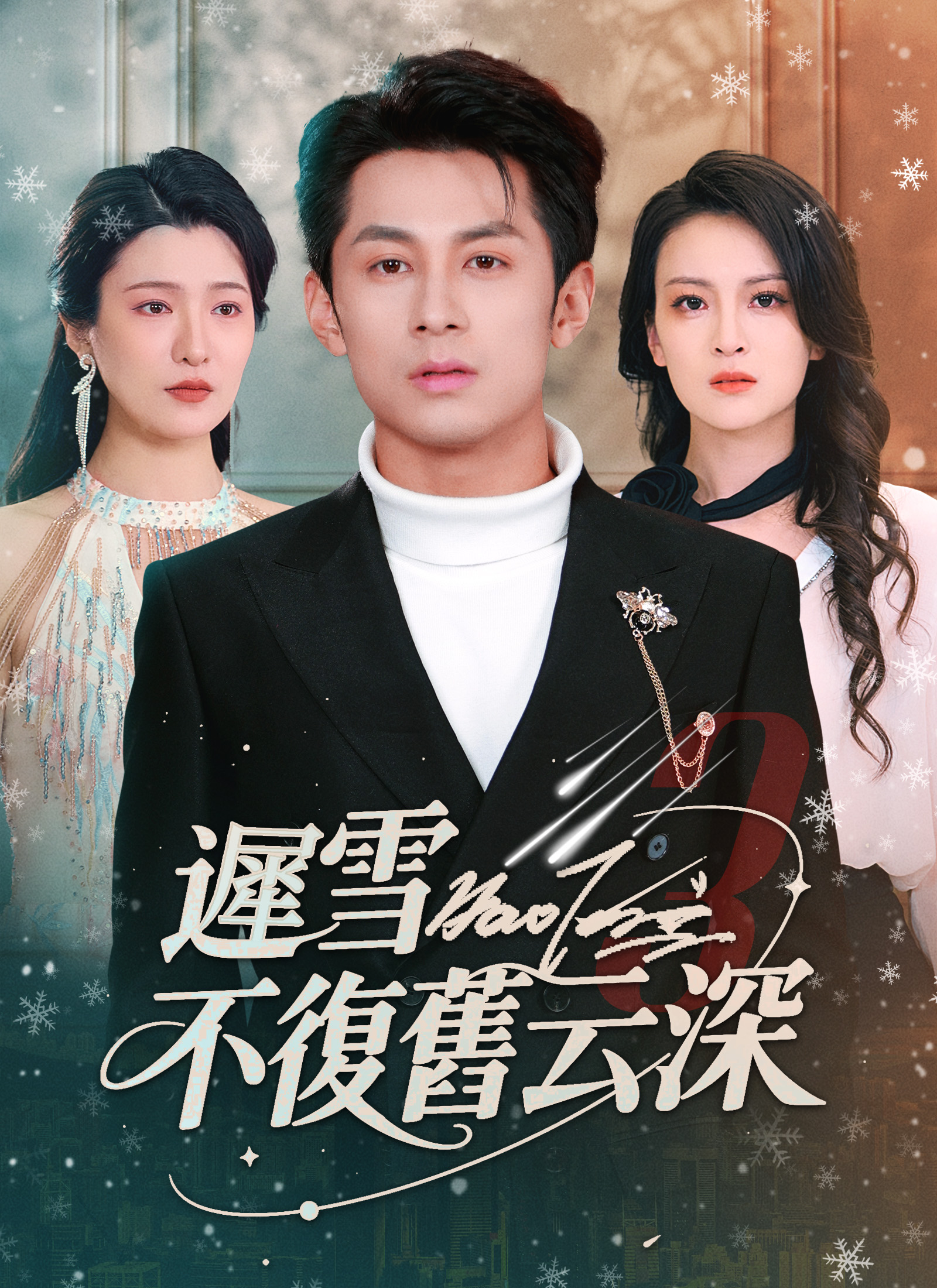 迟雪不复旧云深