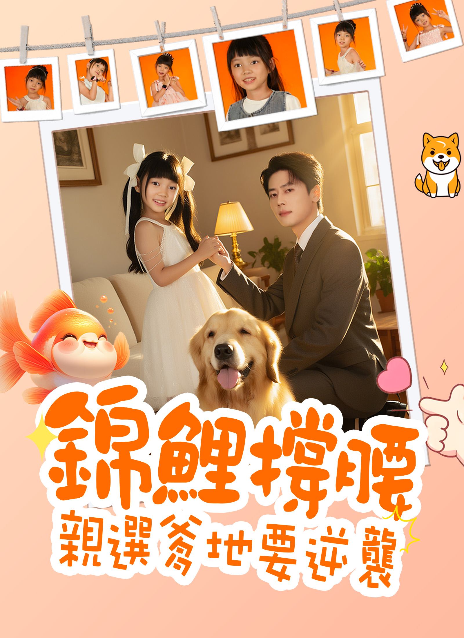 锦鲤撑腰，亲选爹地要逆袭