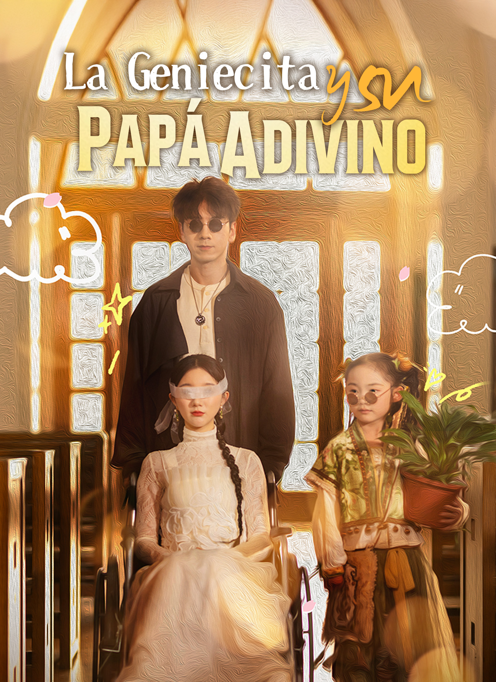 La geniecita y su papá adivino